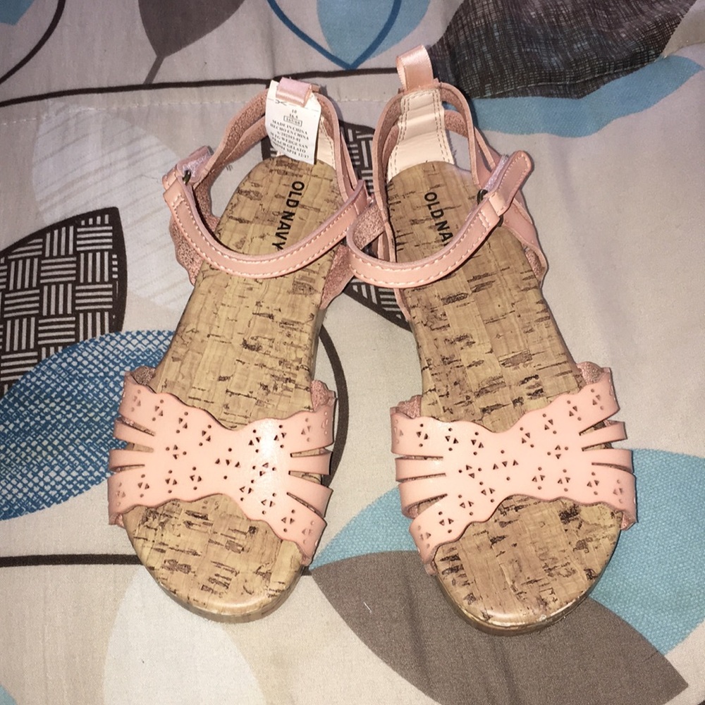Toddler Girls Cork Sandals